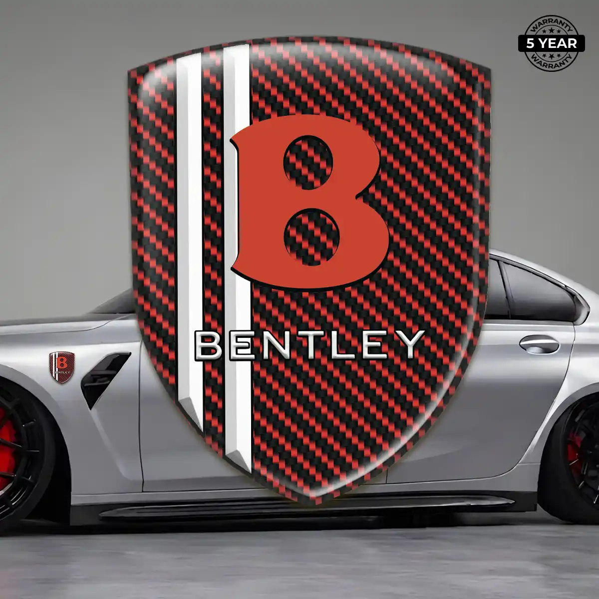 Bentley Automotive Logo Sticker Outer Style