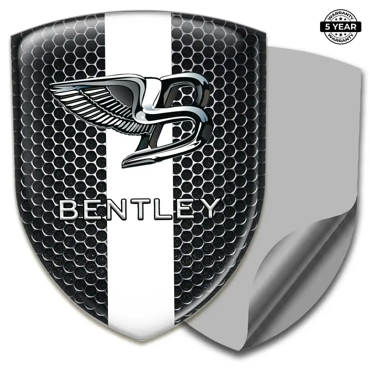 Bentley Automotive Logo Sticker Premium Dome