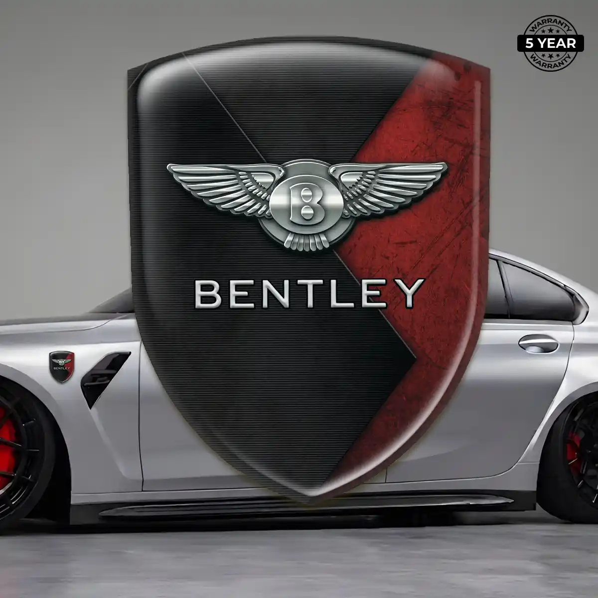 Bentley Automotive Logo Sticker Prestige Line
