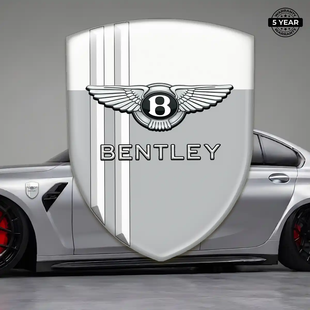 Bentley Automotive Logo Sticker Refined Design