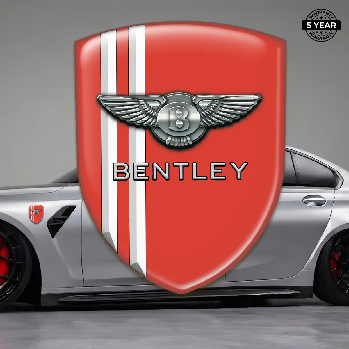 Bentley Automotive Logo Sticker Signature Grade