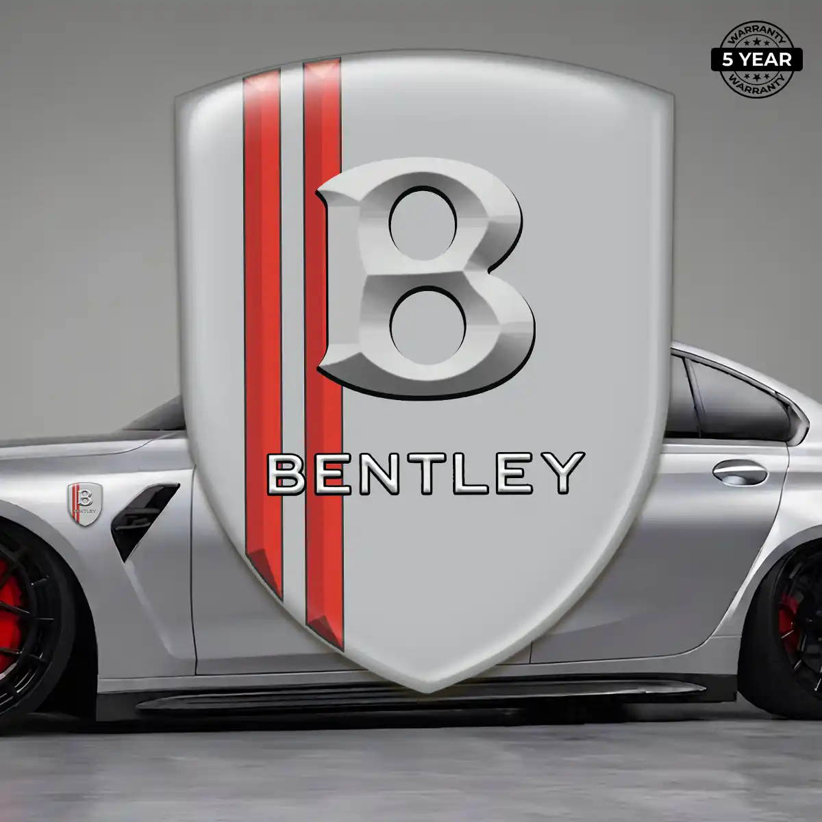 Bentley Automotive Logo Sticker Street Tuning