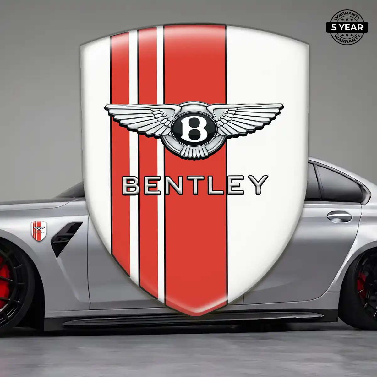 Bentley Automotive Resin Decal Auto Tuning