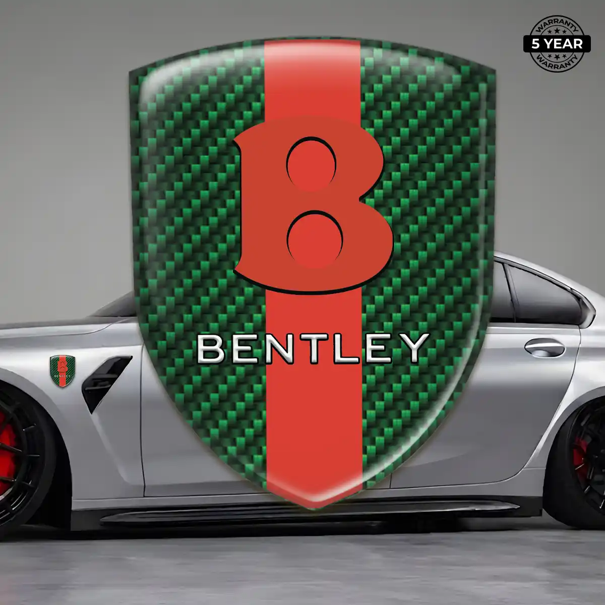 Bentley Automotive Resin Decal Interior Luxe
