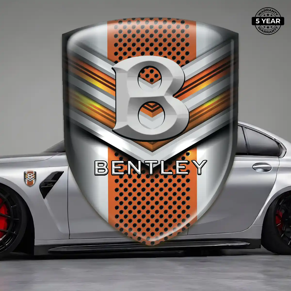 Bentley Automotive Resin Decal Premium Dome