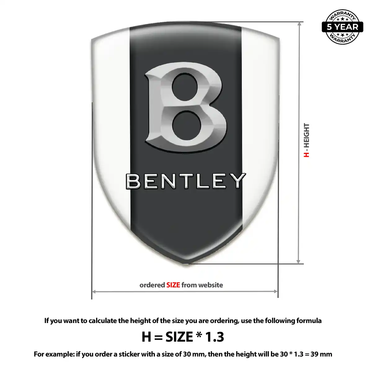 Bentley Badge Cabin Style