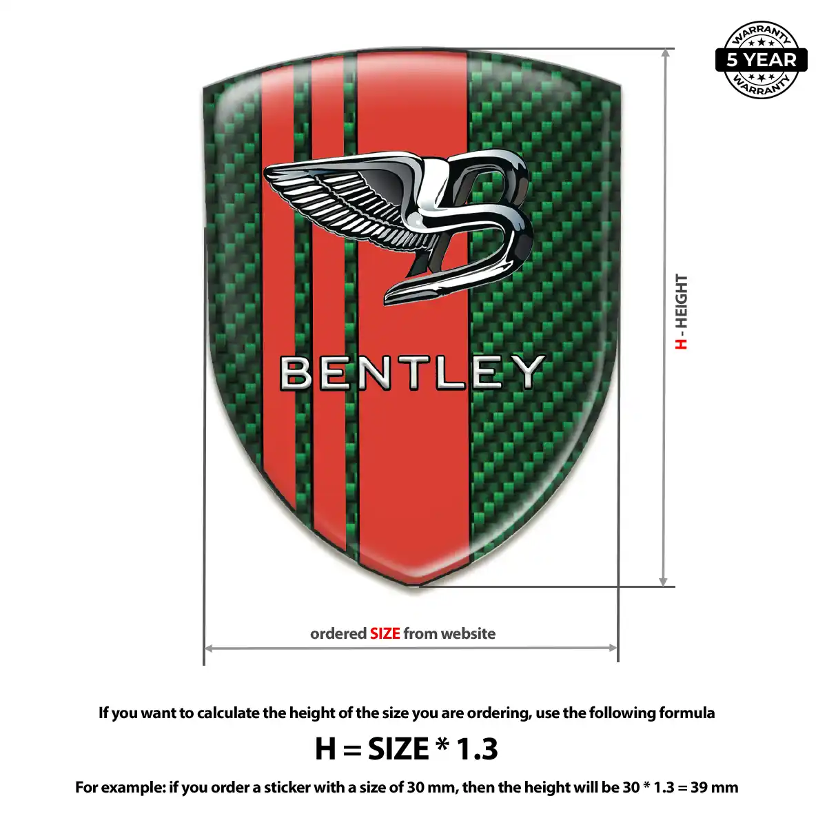 Bentley Badge Interior Elegance