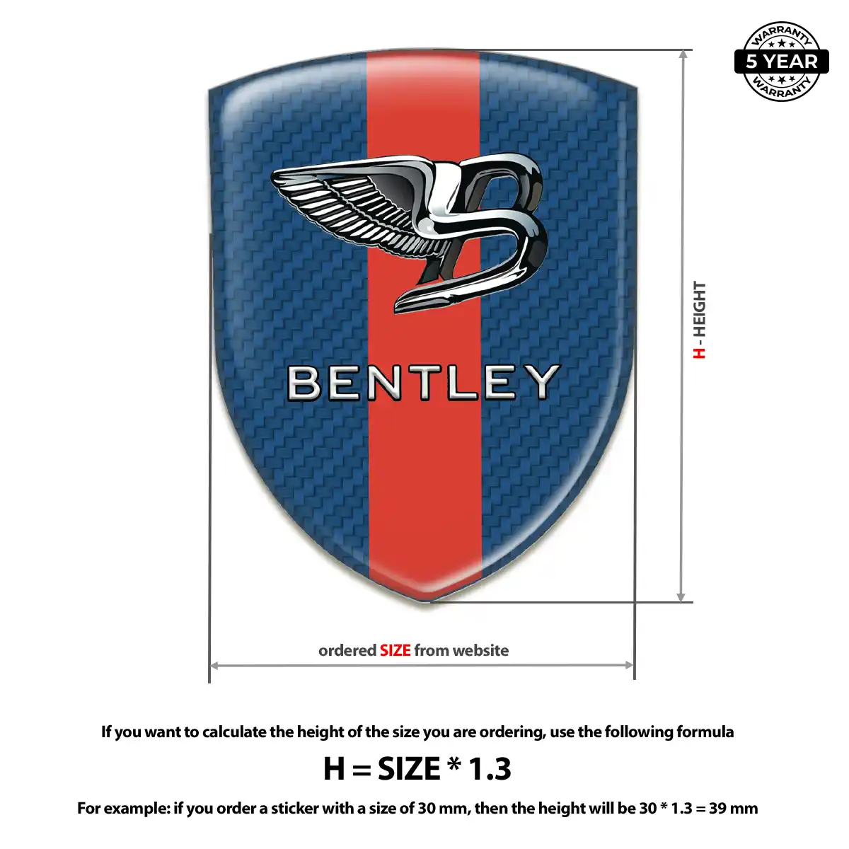 Bentley Badge Opulent Line
