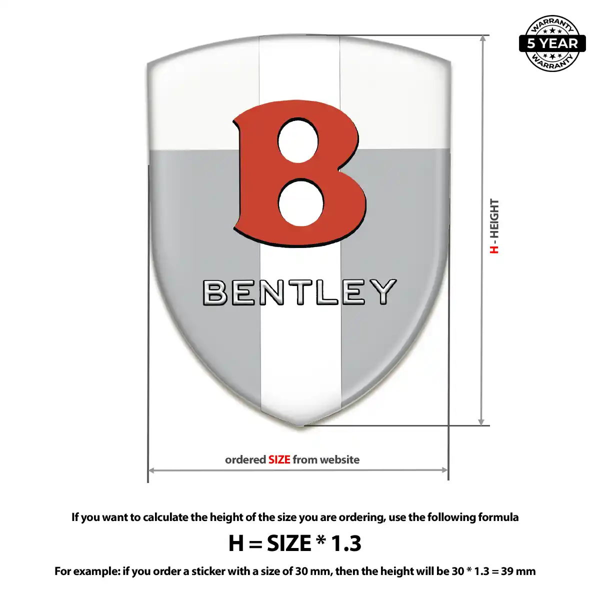 Bentley Badge Sport Tuning