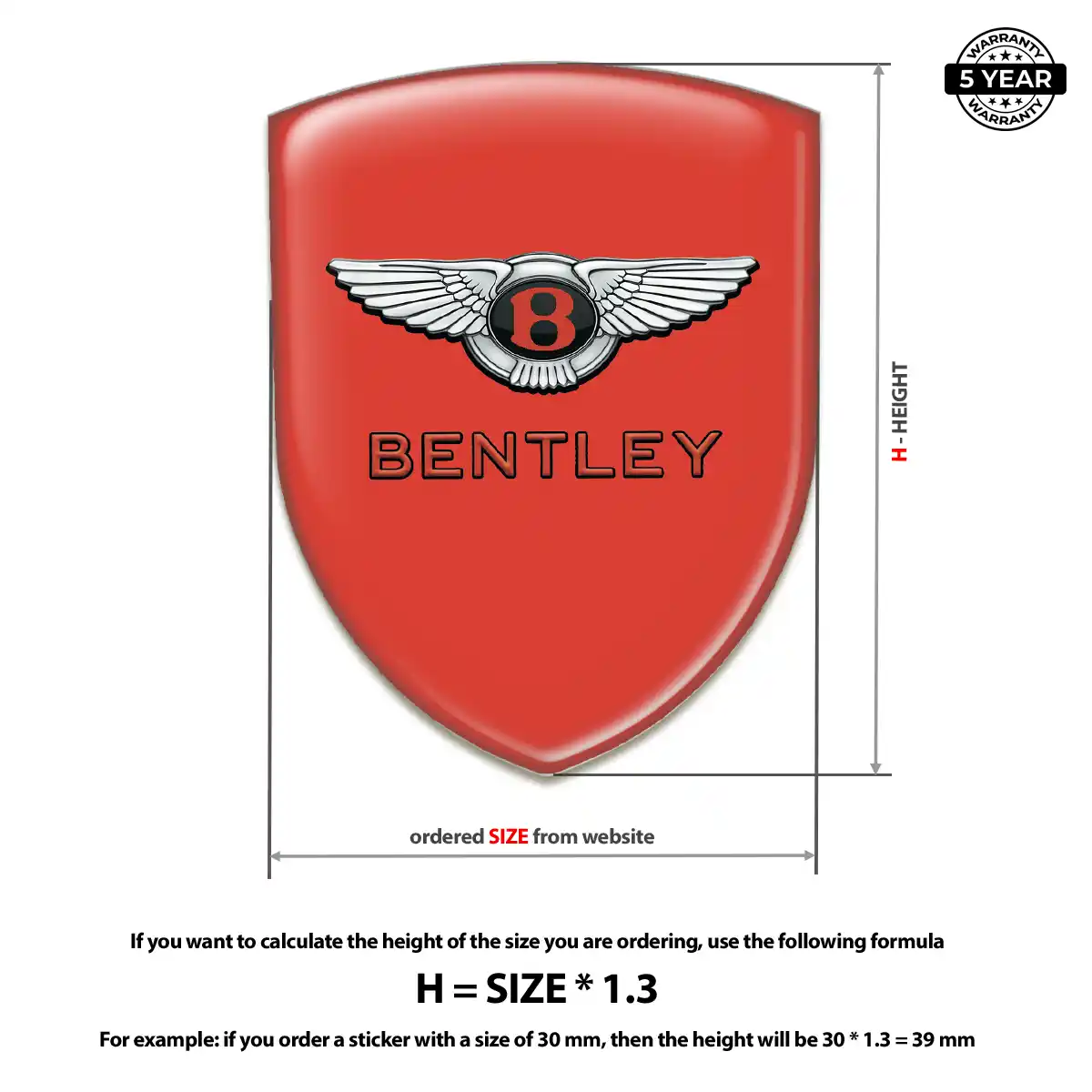 Bentley Badge Superior Craft