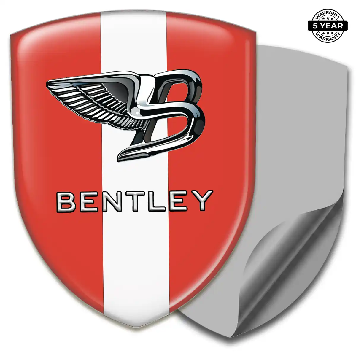 Bentley Car Badge Sticker Deluxe Edition
