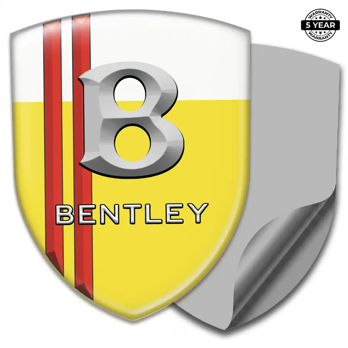 Bentley Car Badge Sticker Elite Finish