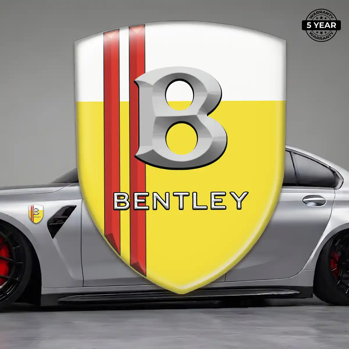 Bentley Car Badge Sticker Elite Finish