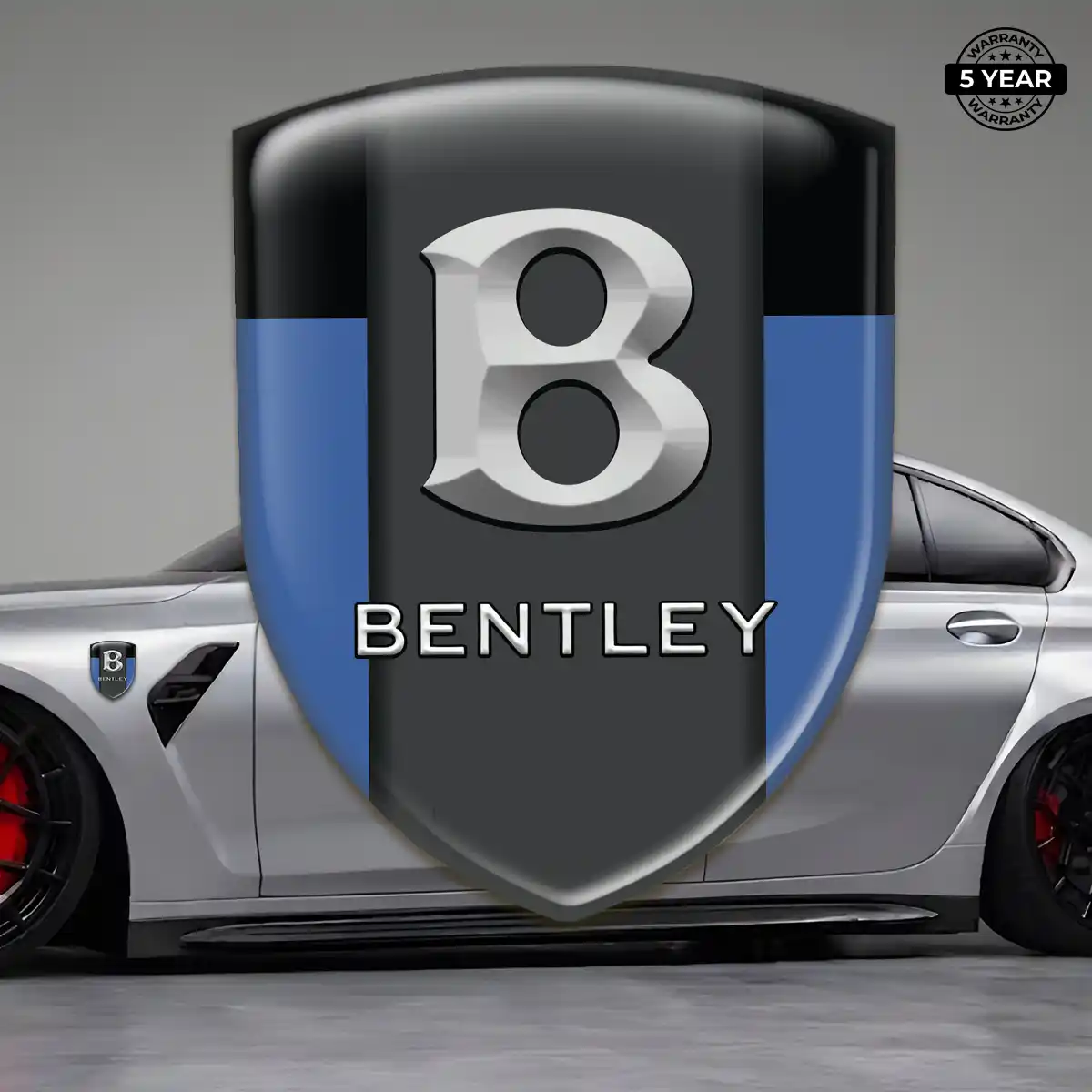 Bentley Car Badge Sticker Exterior Luxe