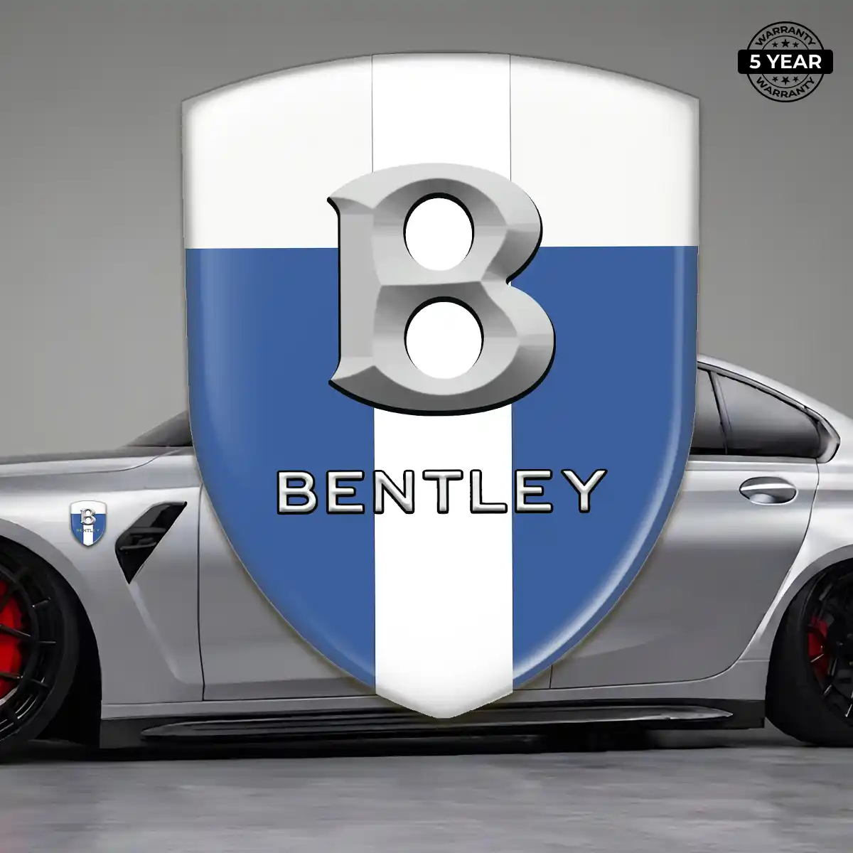 Bentley Car Badge Sticker Opulent Line