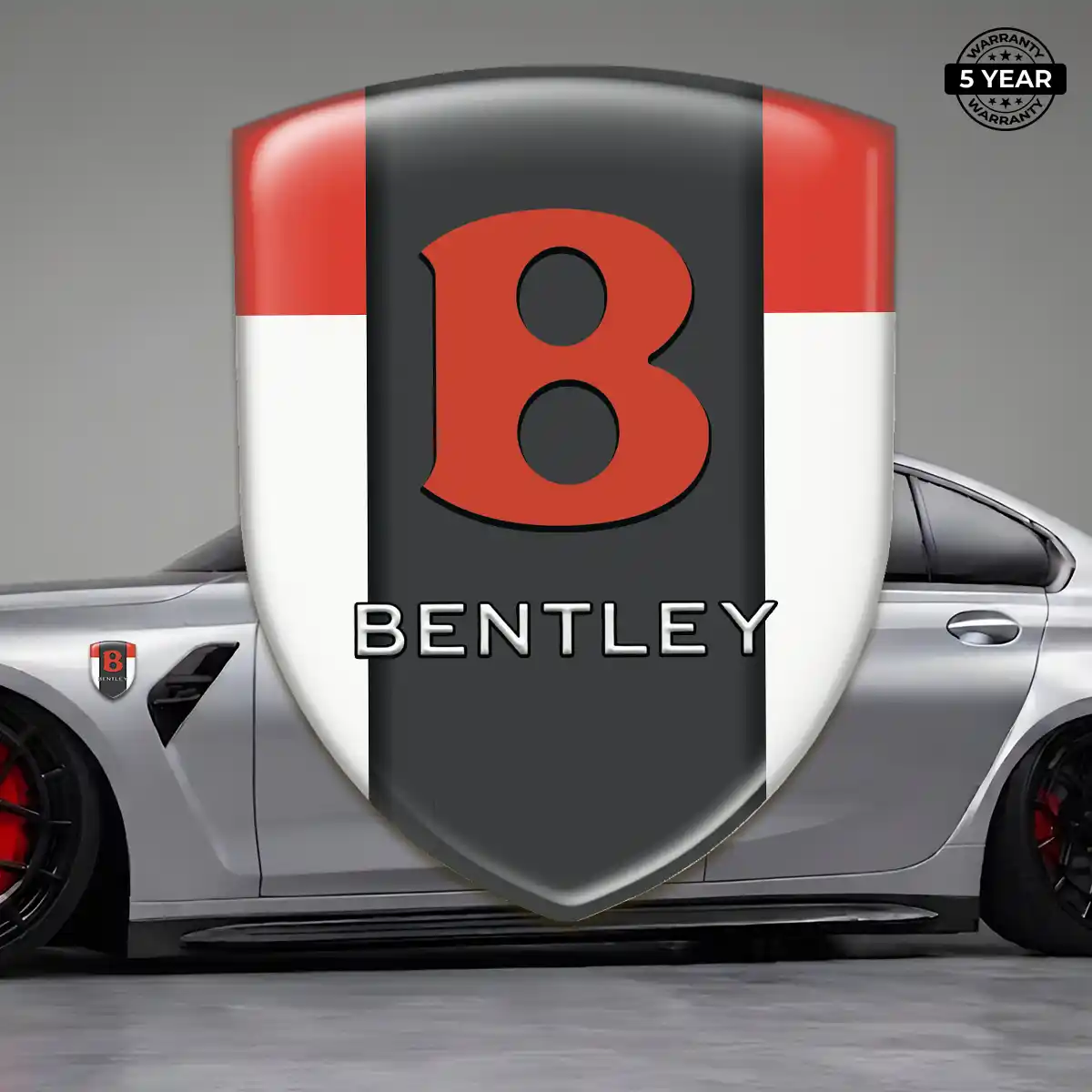 Bentley Car Badge Sticker Outer Style