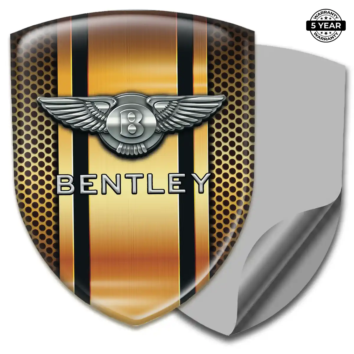Bentley Car Badge Sticker Performance Style