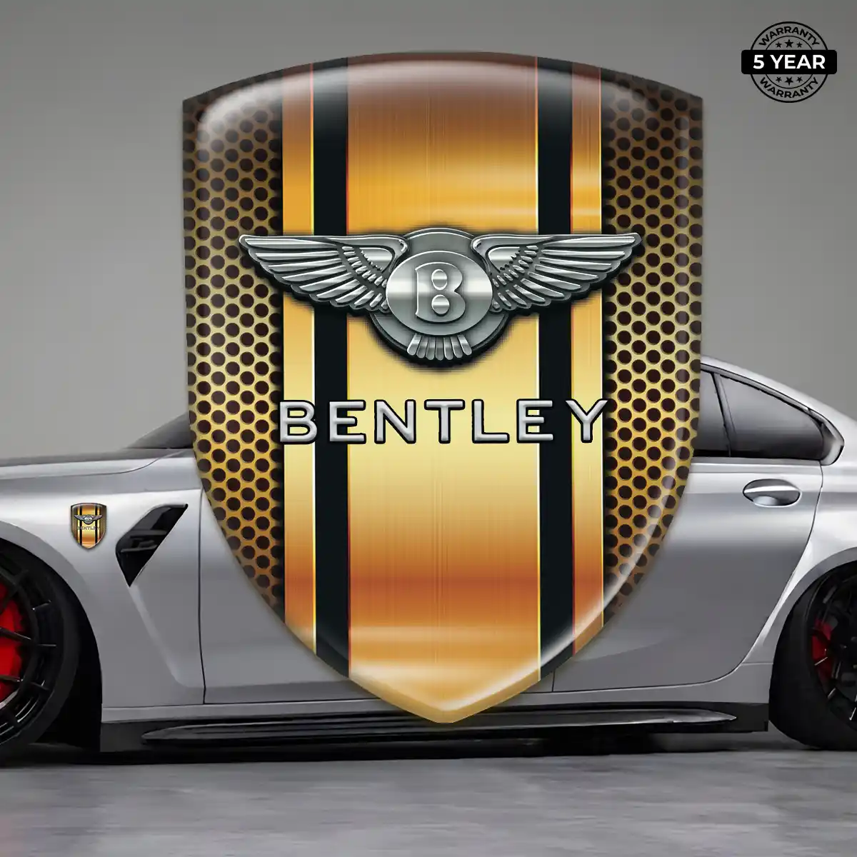 Bentley Car Badge Sticker Performance Style