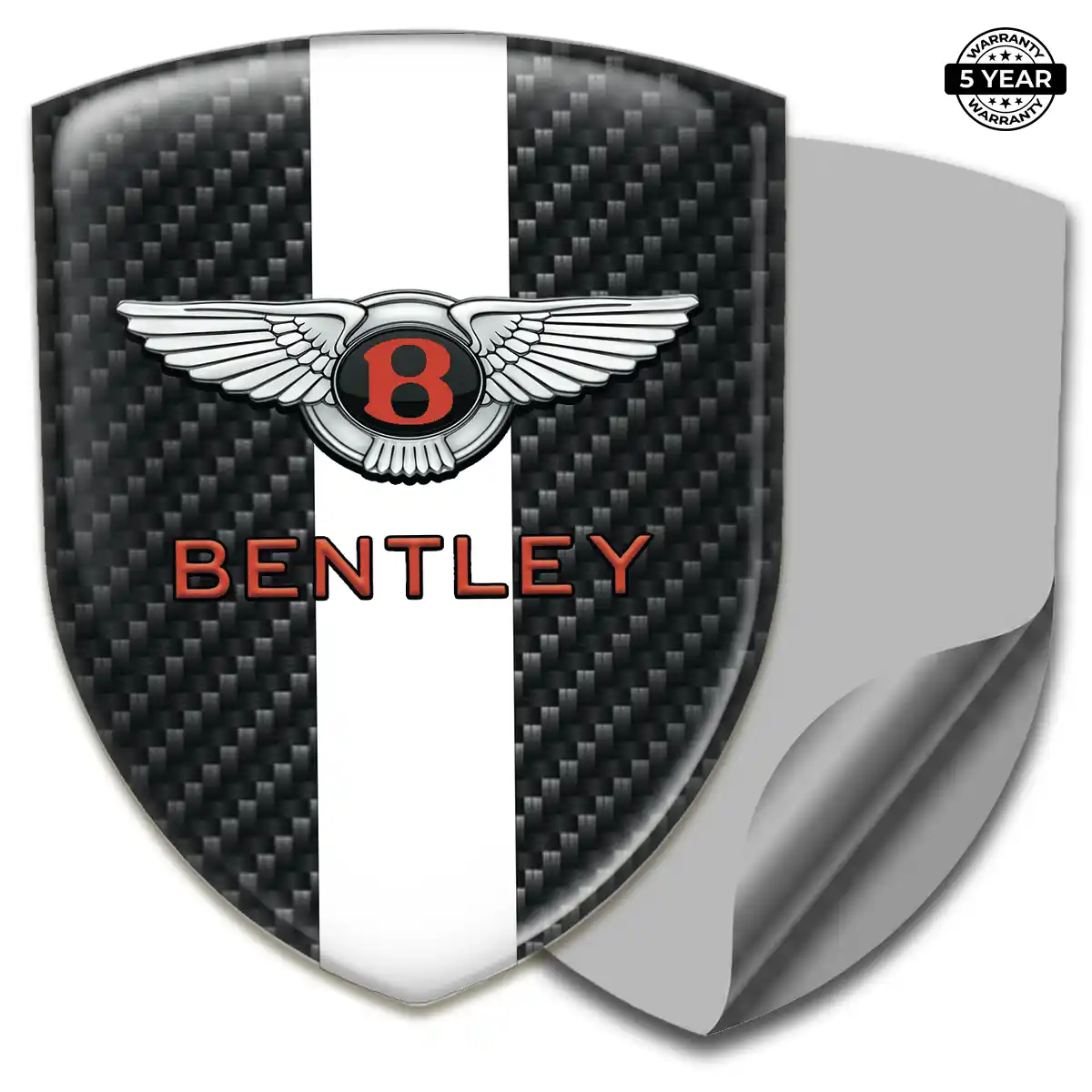 Bentley Car Badge Sticker Resin Luxe
