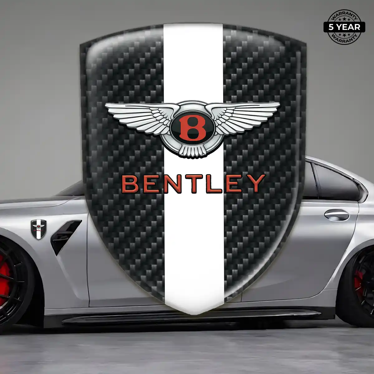 Bentley Car Badge Sticker Resin Luxe