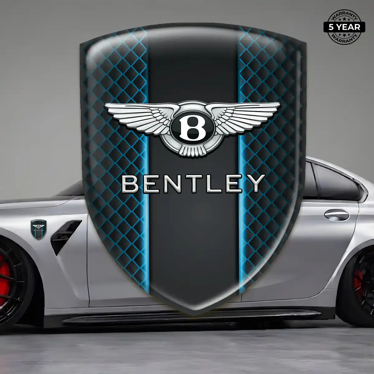 Bentley Car Badge Sticker Street Tuning