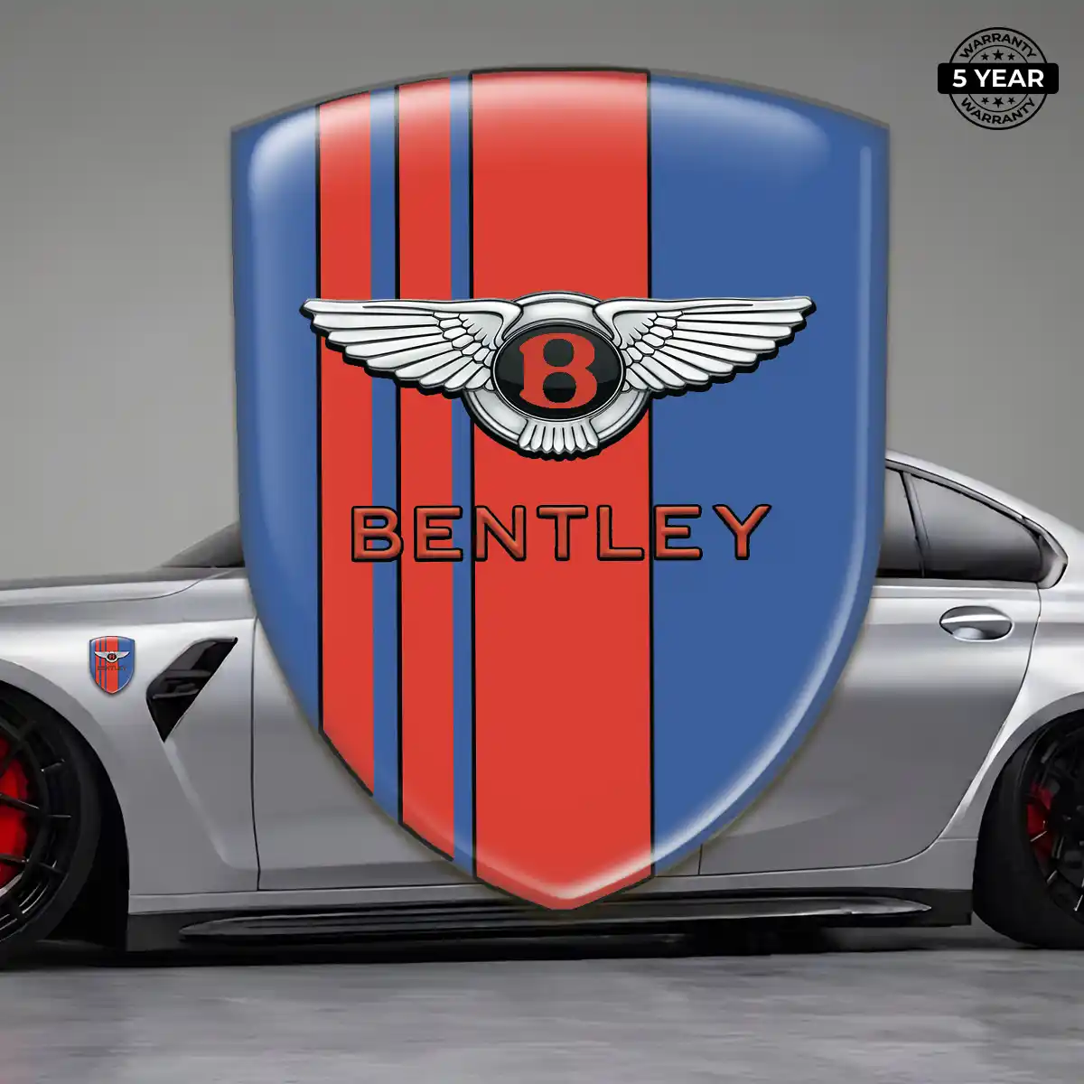 Bentley Car Badge Sticker Superior Craft
