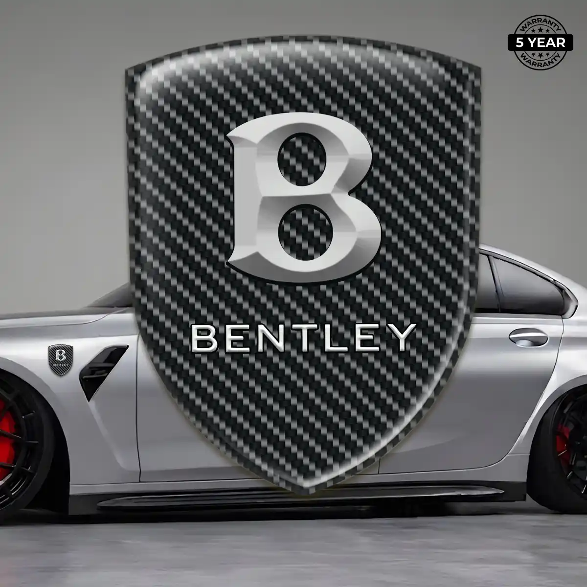 Bentley Car Emblem Decal Deluxe Edition