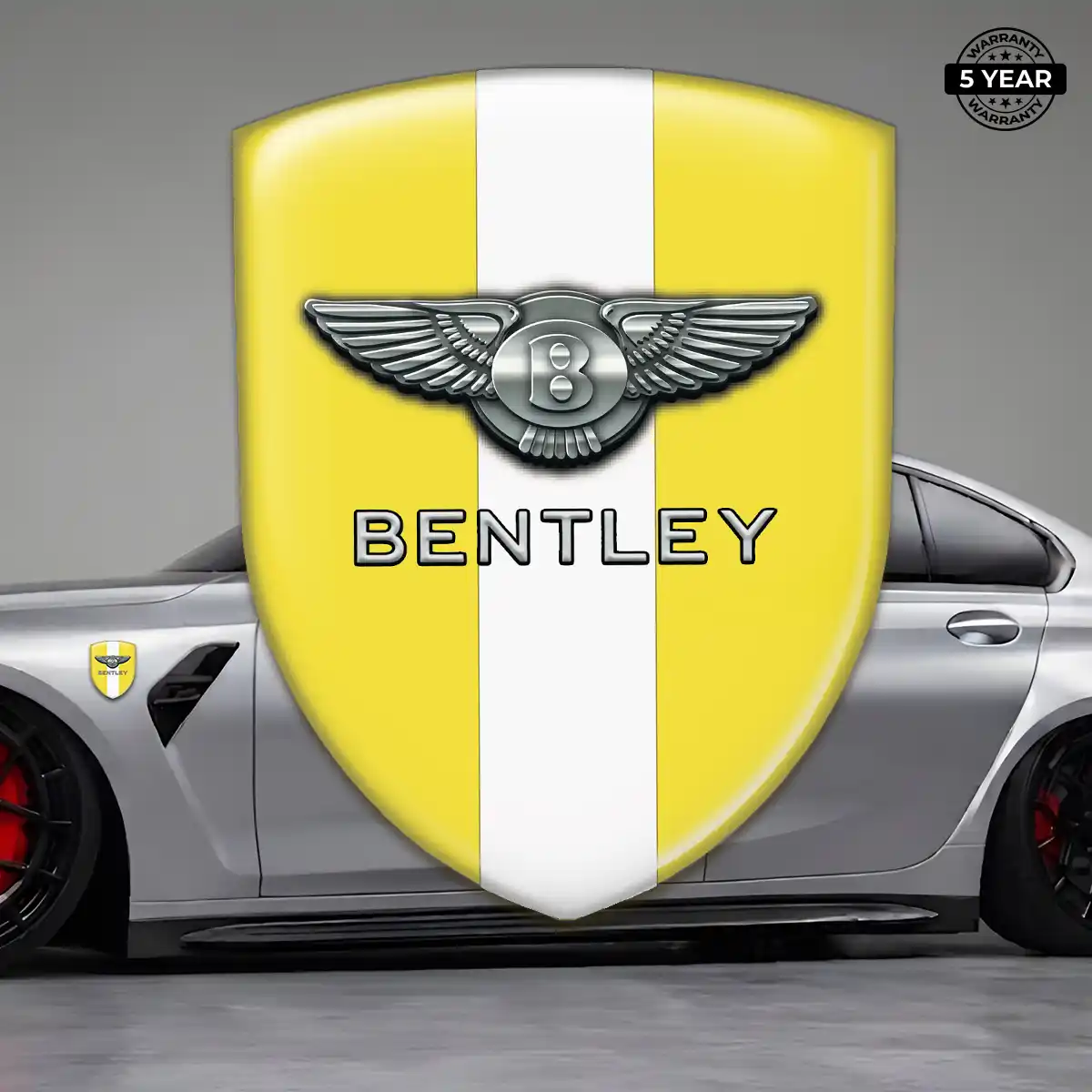 Bentley Car Emblem Decal Interior Luxe