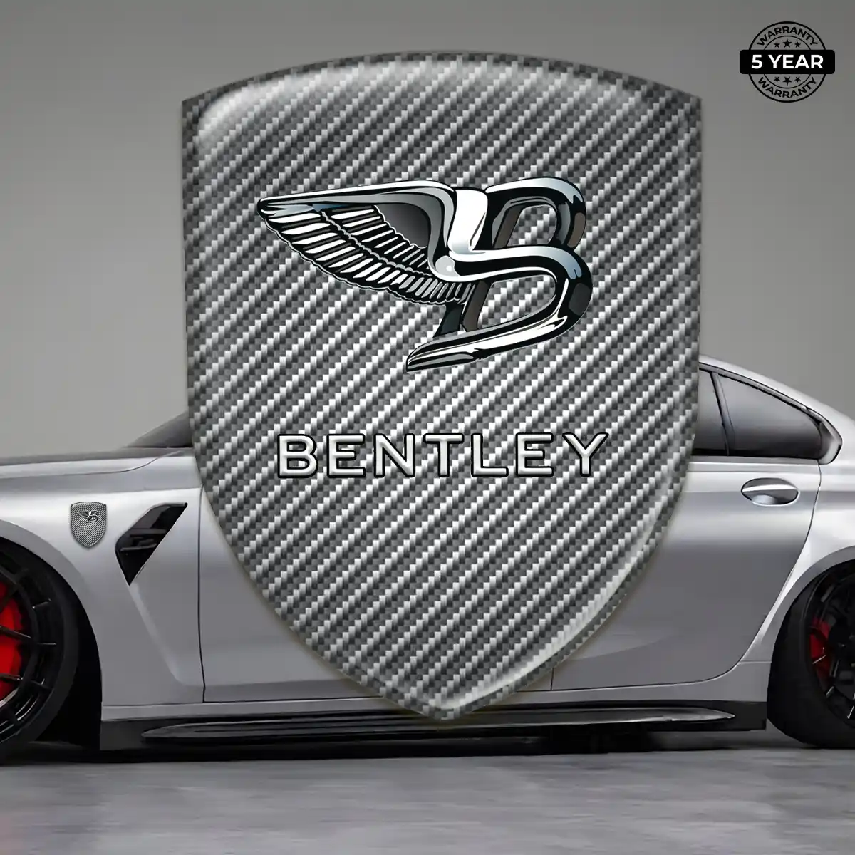 Bentley Car Emblem Decal Noble Edition