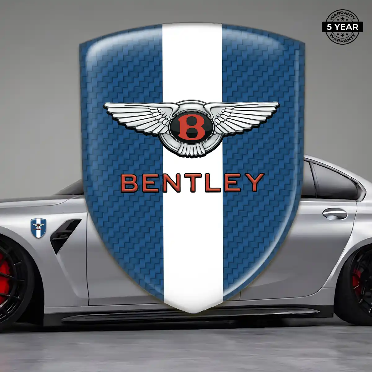 Bentley Car Emblem Decal Opulent Line