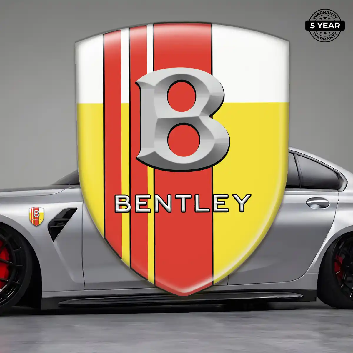 Bentley Car Emblem Decal Premium Dome