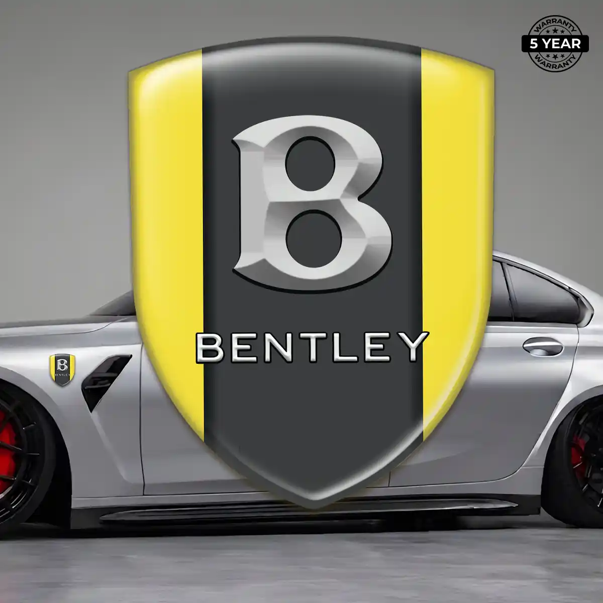 Bentley Car Emblem Decal Refined Design