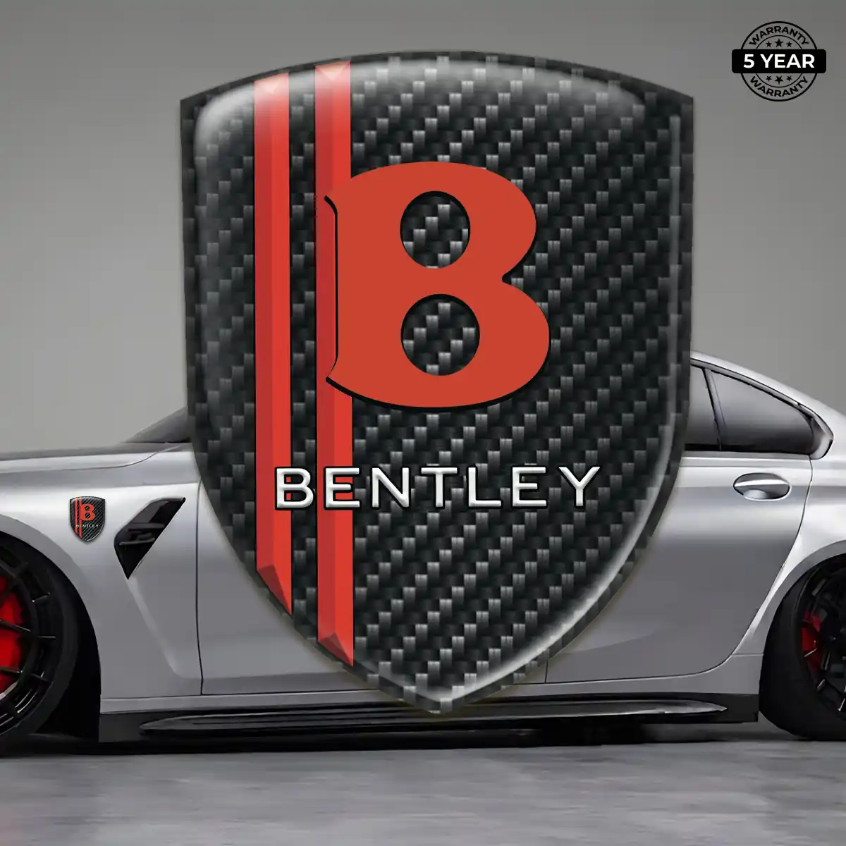 Bentley Car Emblem Decal Signature Grade