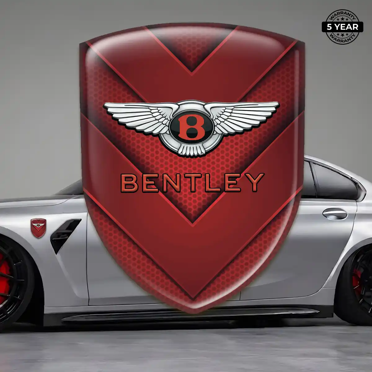 Bentley Car Emblem Decal Sleek Style