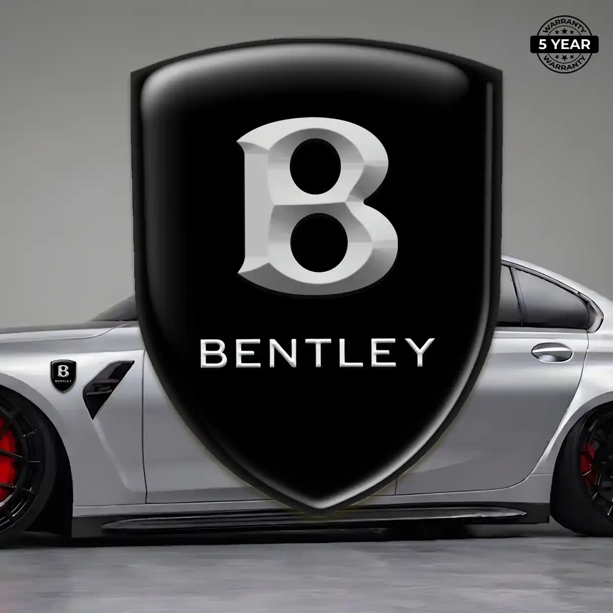Bentley Car Emblem Overlay Cabin Style