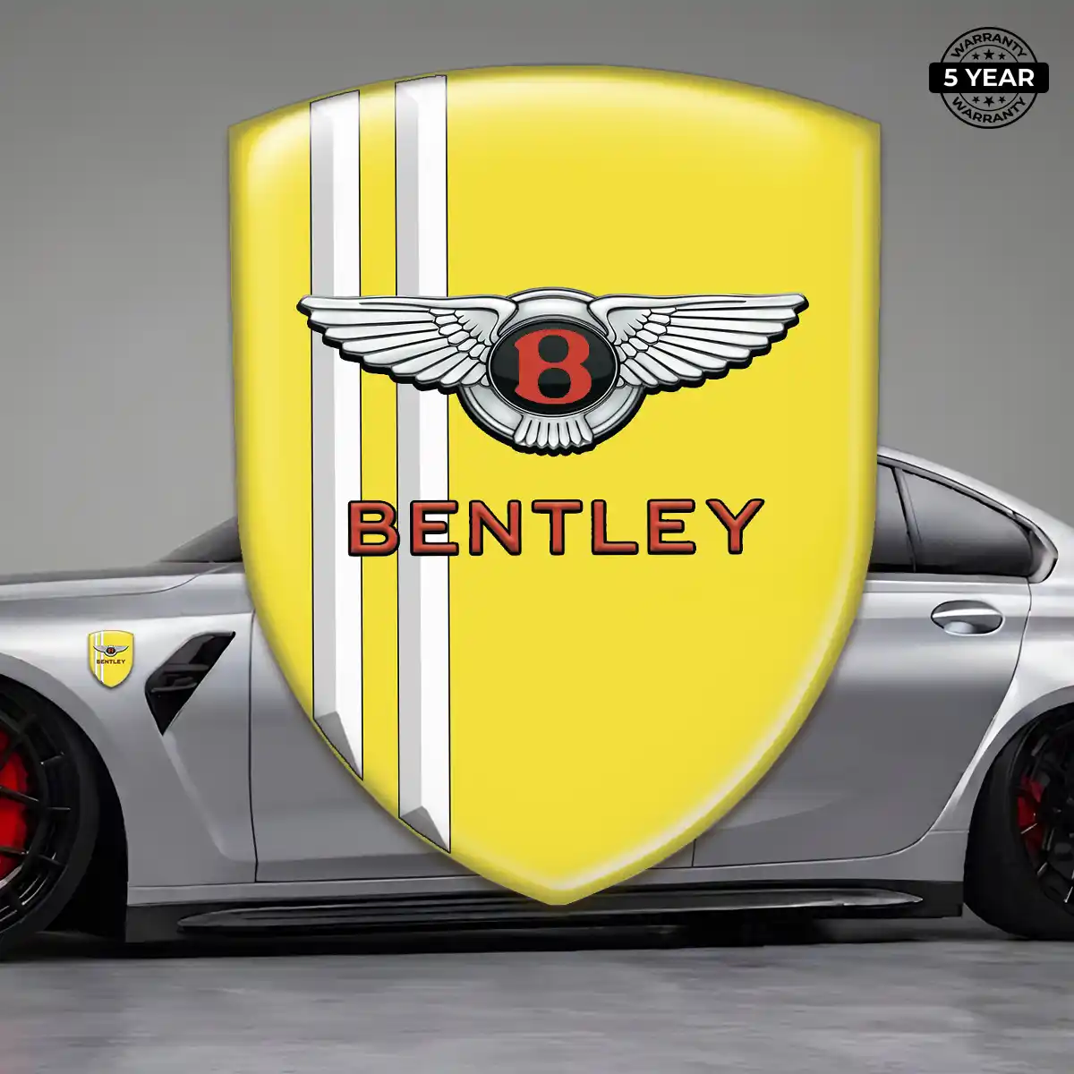 Bentley Car Emblem Overlay Elite Finish