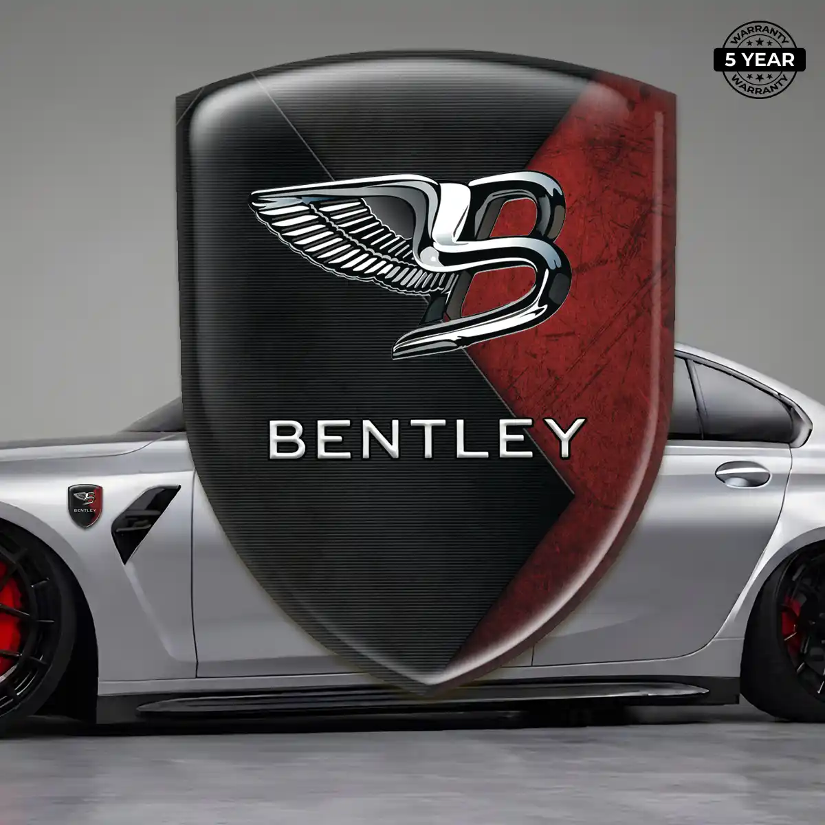 Bentley Car Emblem Overlay Exterior Luxe