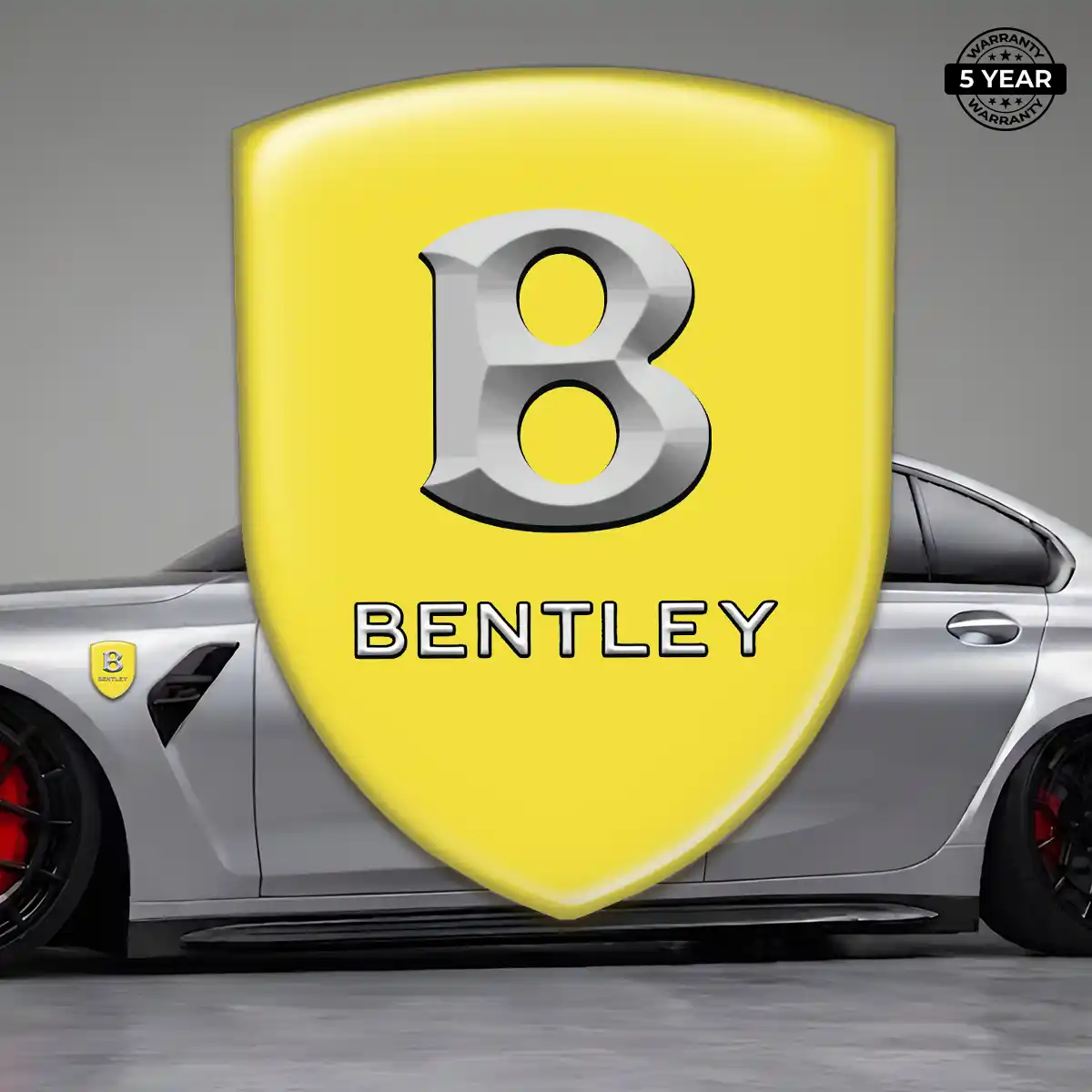 Bentley Car Emblem Overlay Interior Luxe