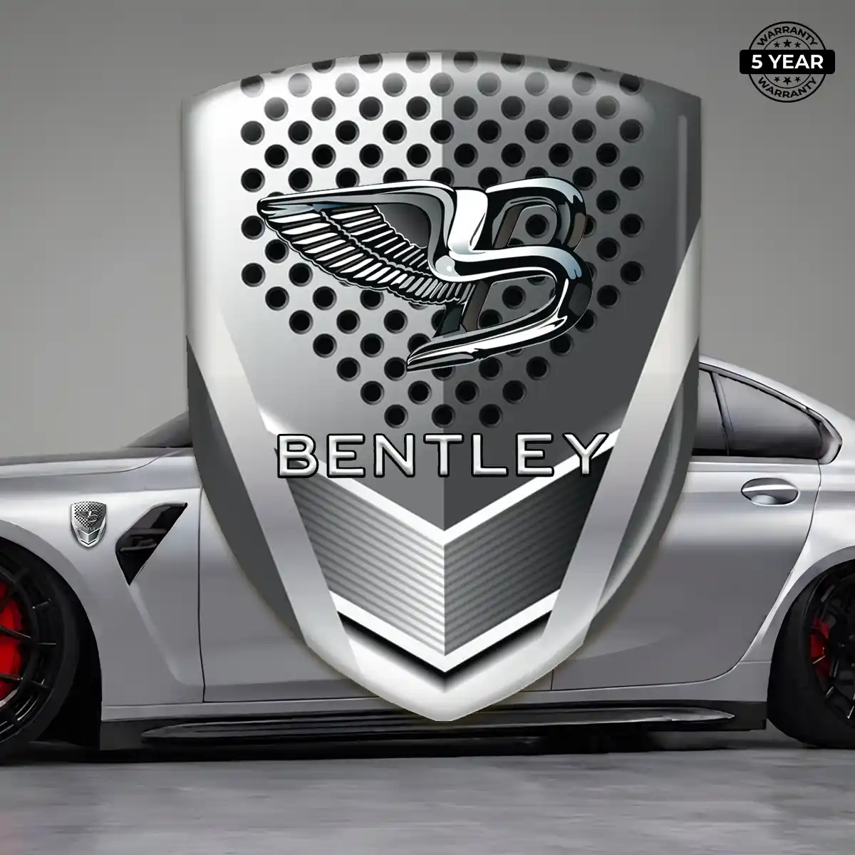 Bentley Car Emblem Overlay Outer Style