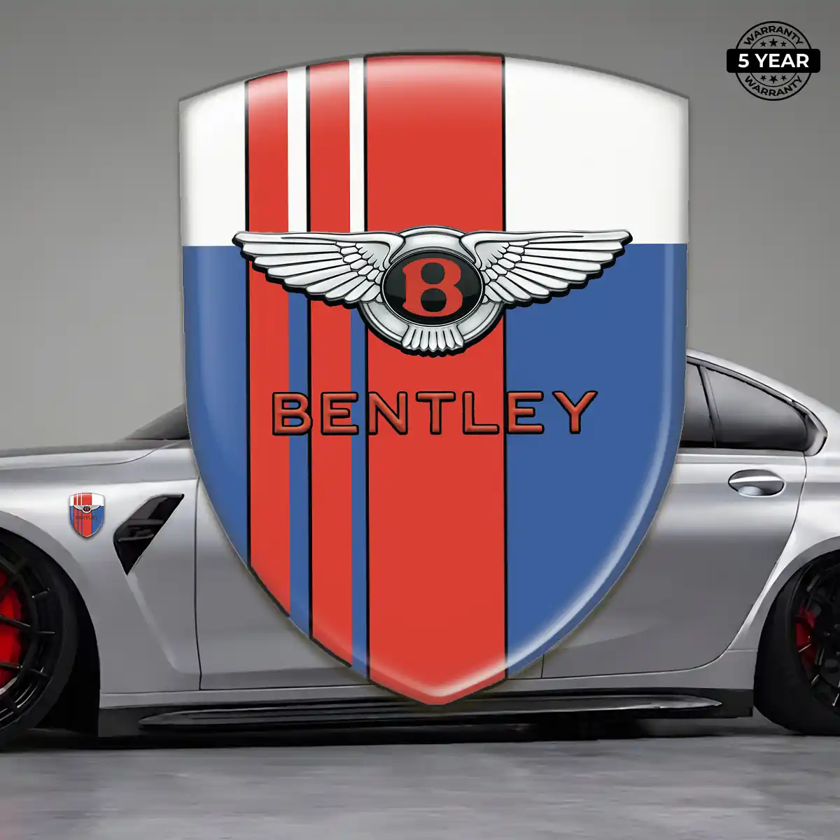 Bentley Car Emblem Overlay Performance Style