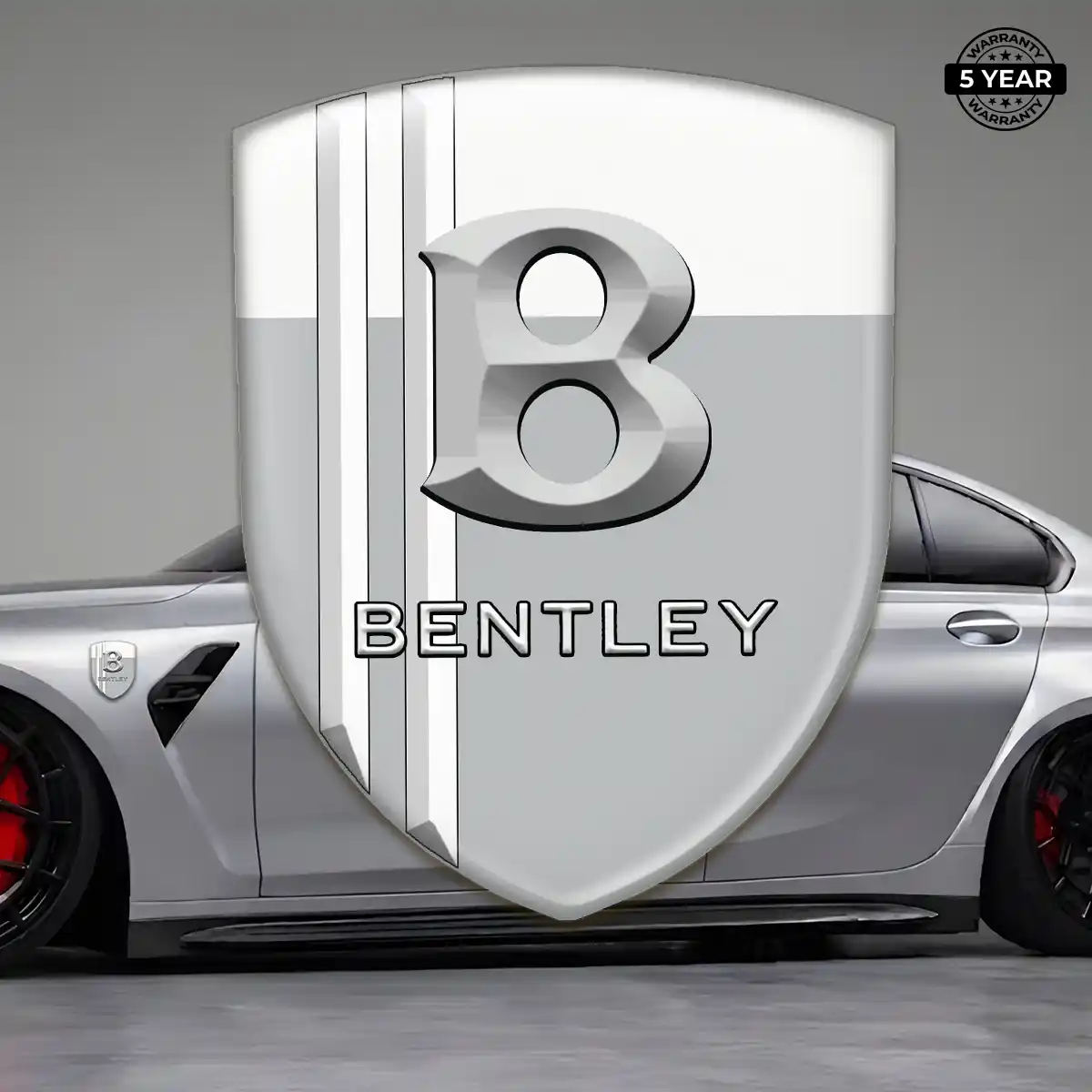 Bentley Car Emblem Overlay Prestige Line