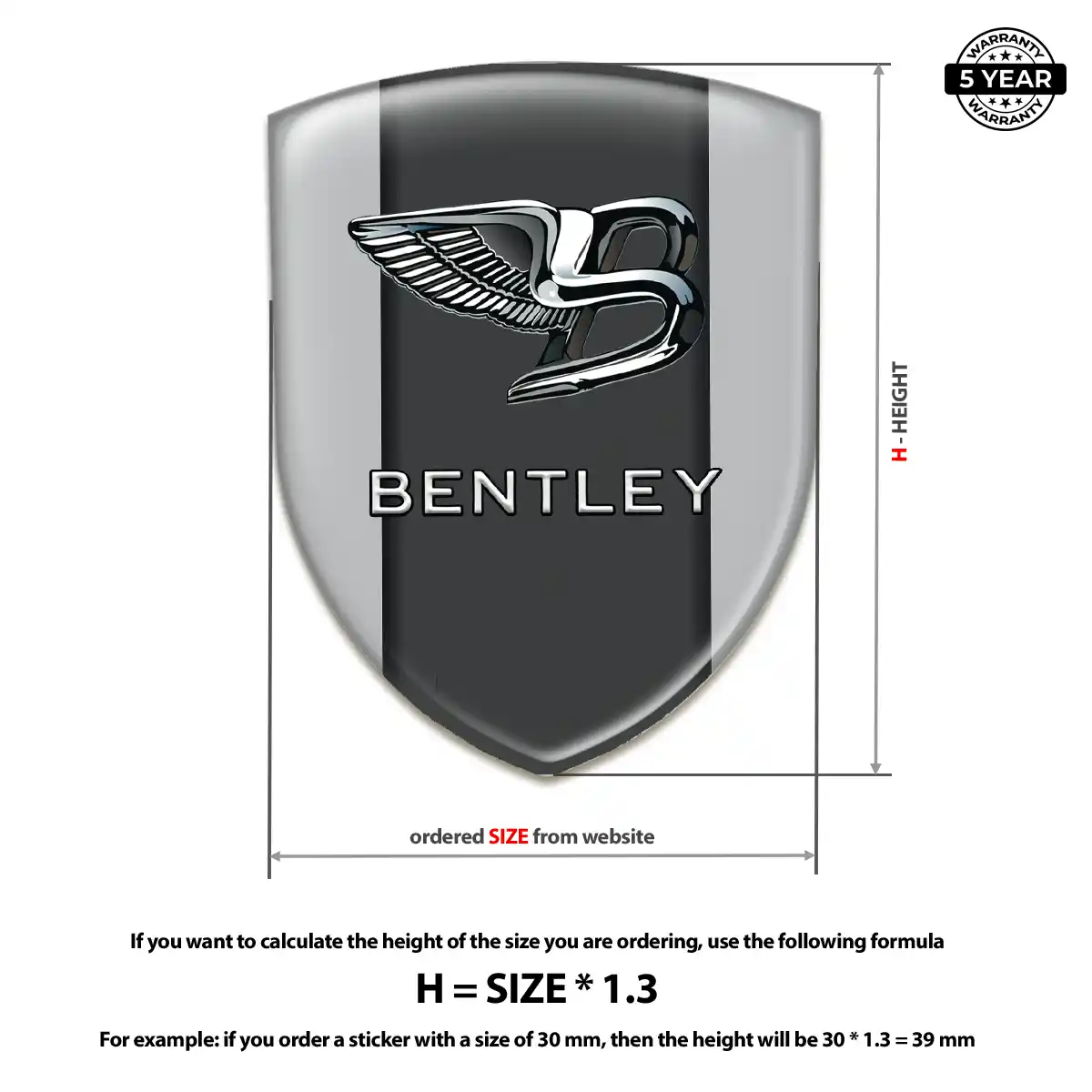 Bentley Car Emblem Overlay Refined Design