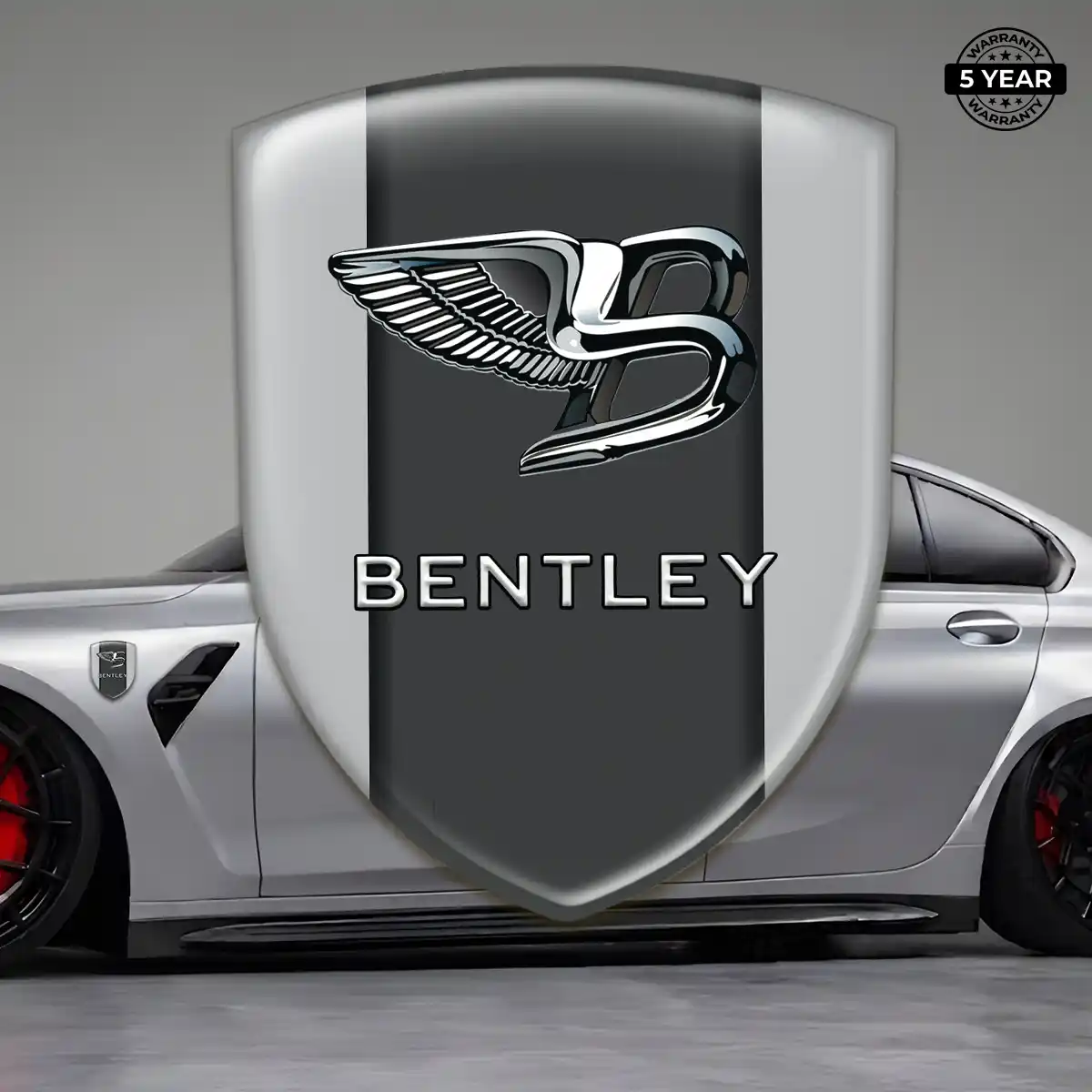 Bentley Car Emblem Overlay Refined Design