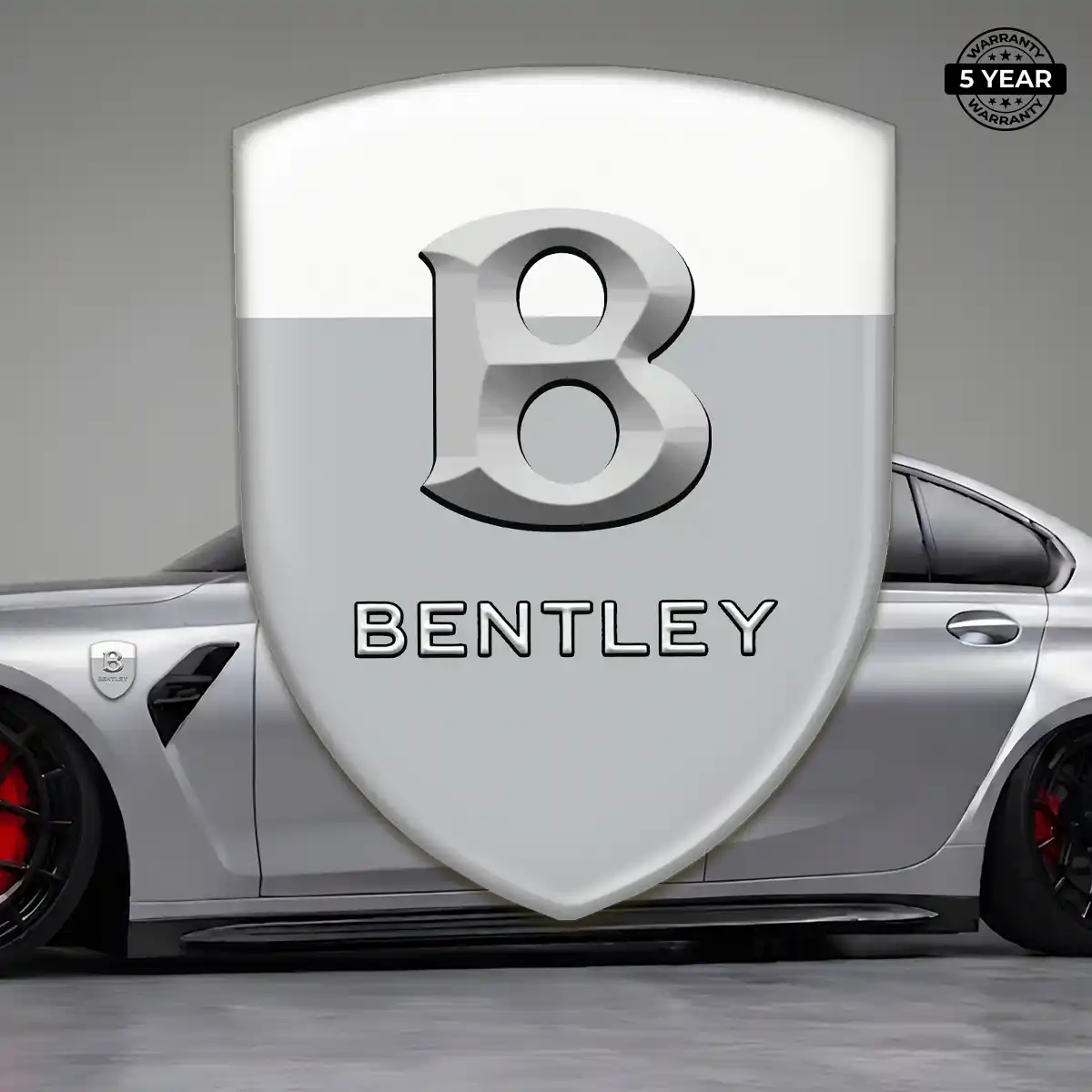 Bentley Car Emblem Overlay Resin Luxe
