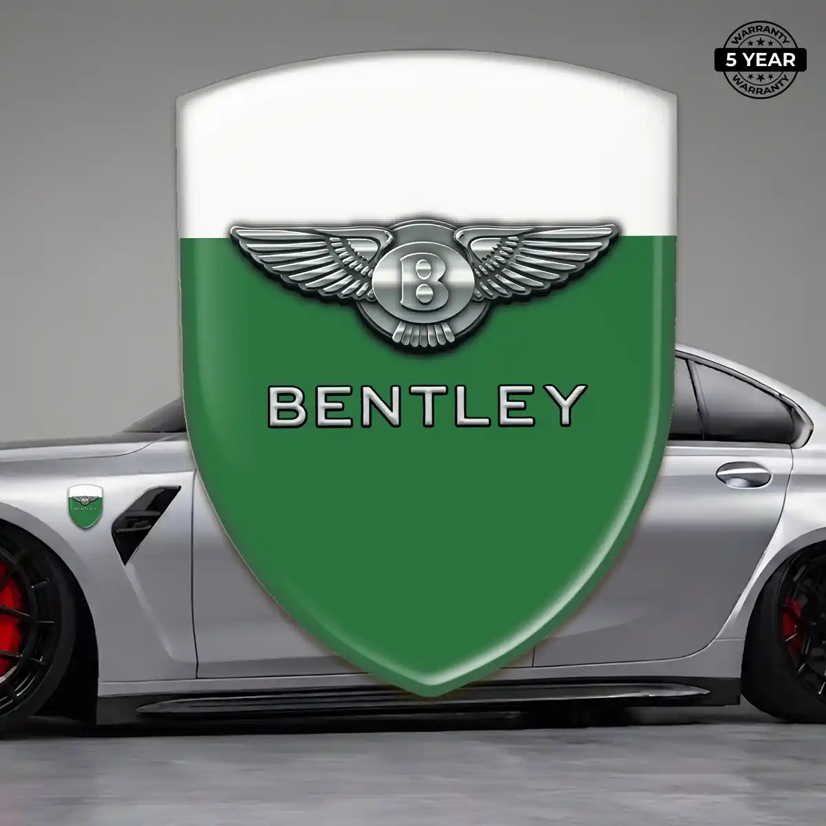 Bentley Car Emblem Sticker Cabin Style
