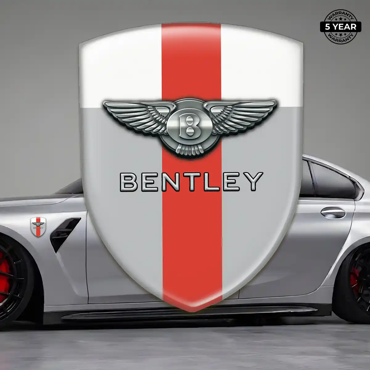 Bentley Car Emblem Sticker Opulent Line