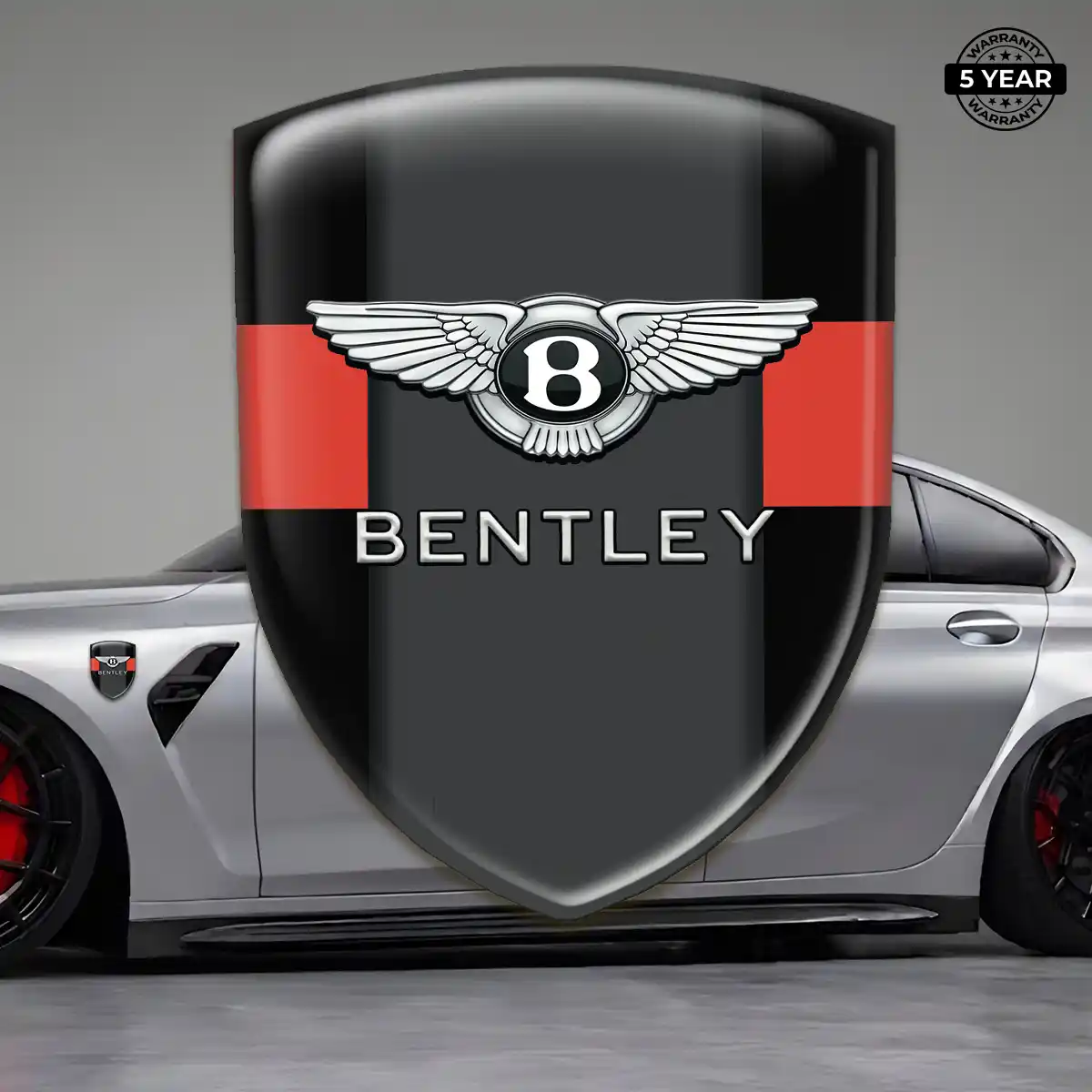 Bentley Car Emblem Sticker Outer Style