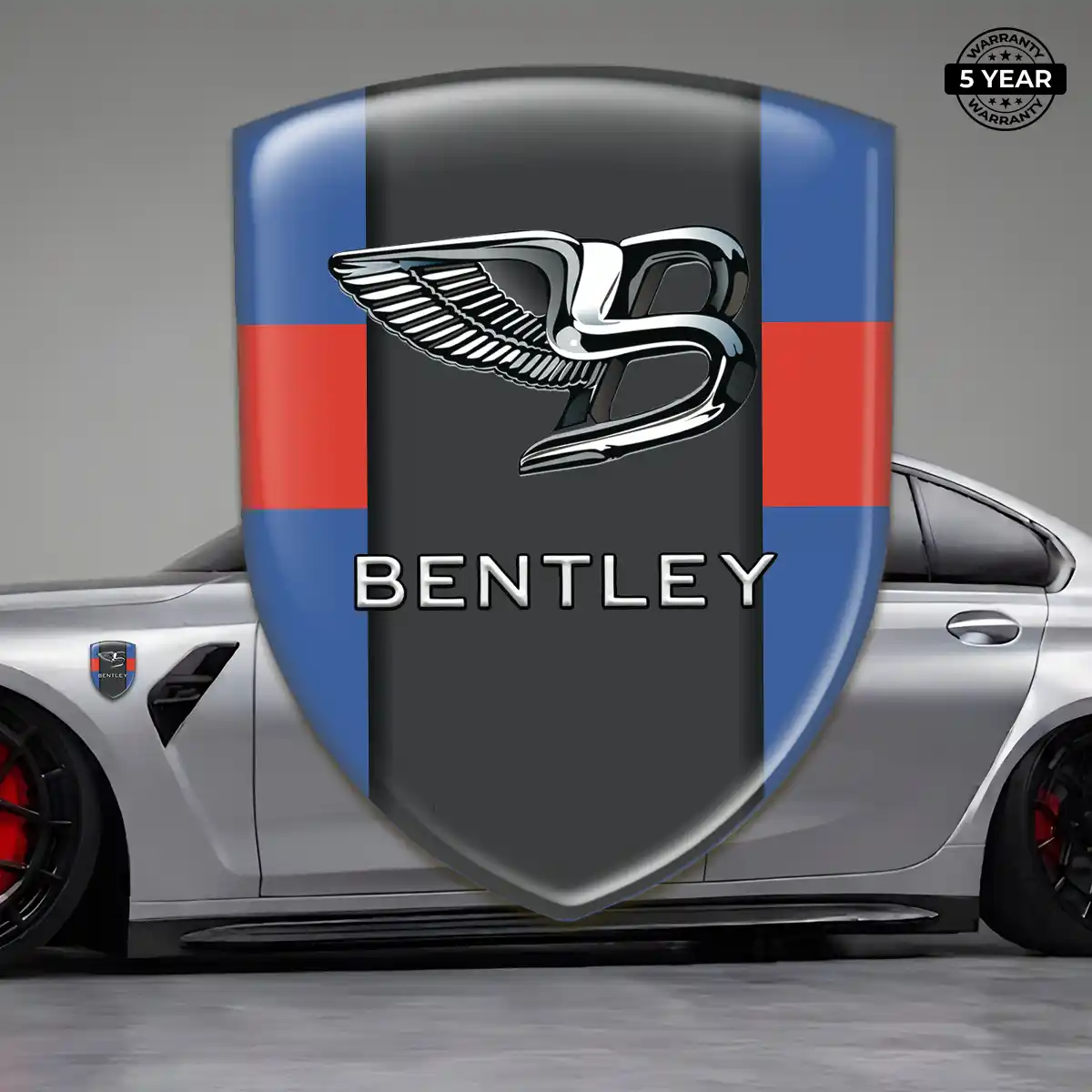 Bentley Car Emblem Sticker Performance Style