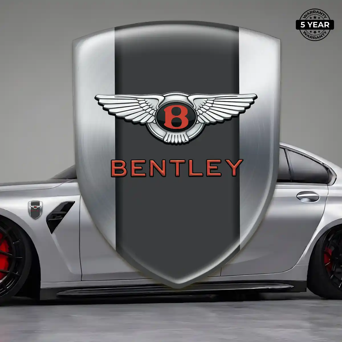 Bentley Car Emblem Sticker Prestige Line