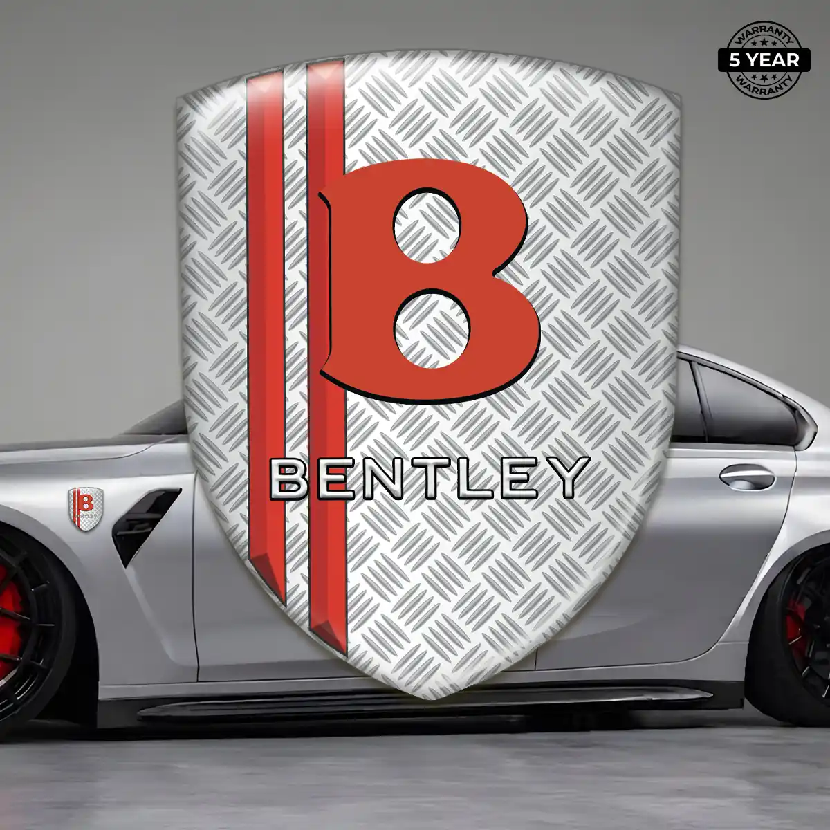 Bentley Car Emblem Sticker Sleek Style